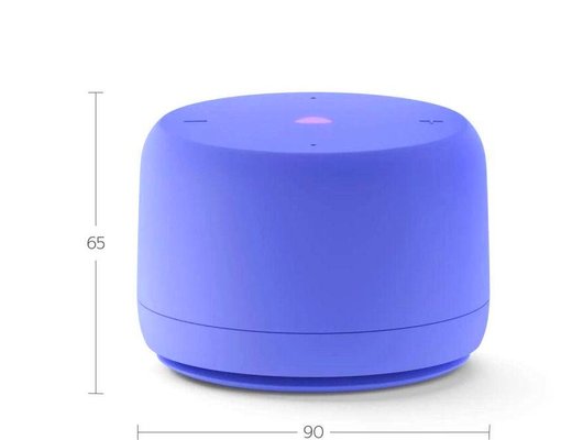 Умная колонка ЯНДЕКС СТАНЦИЯ ЛАЙТ 2 БЕЗ ЧАСОВ ФИОЛЕТОВЫЙ (YNDX-00028VIO)